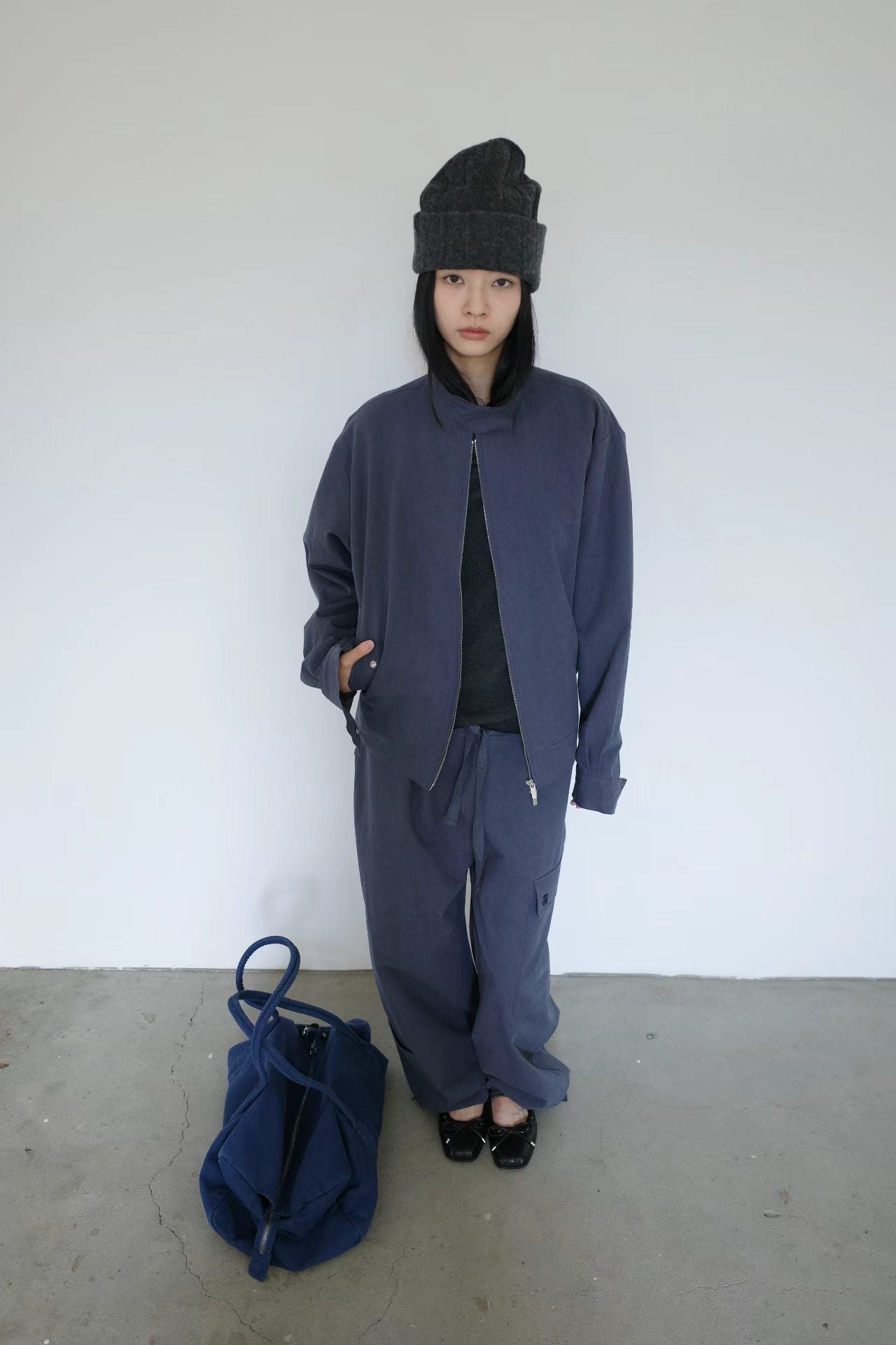 (8/31 收單） eee blueberry workwear blouson