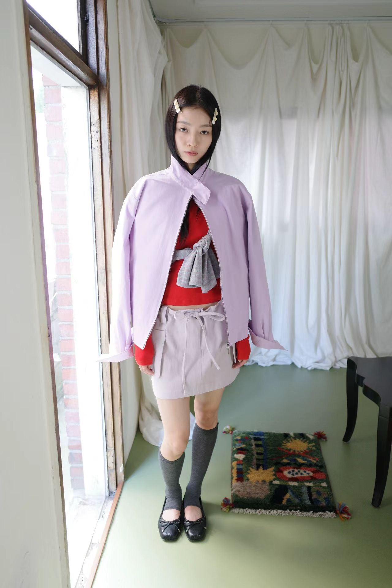 (8/31 收單） eee blueberry workwear blouson