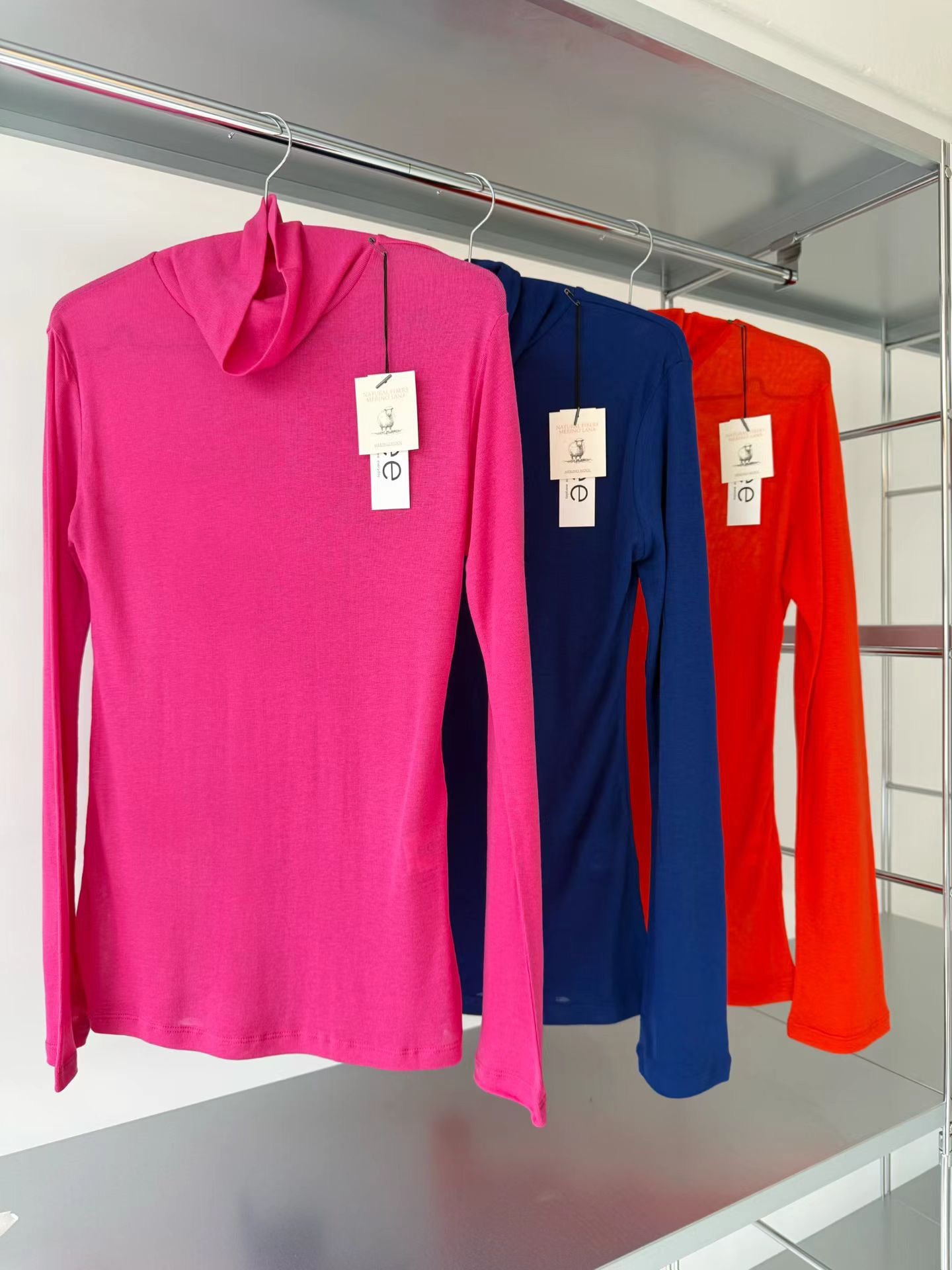 (8/31 收單） eee raulee merino wool half neck long sleeved t shirt