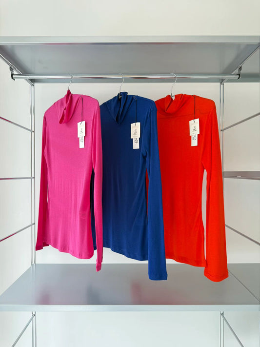(8/31 收單） eee raulee merino wool half neck long sleeved t shirt