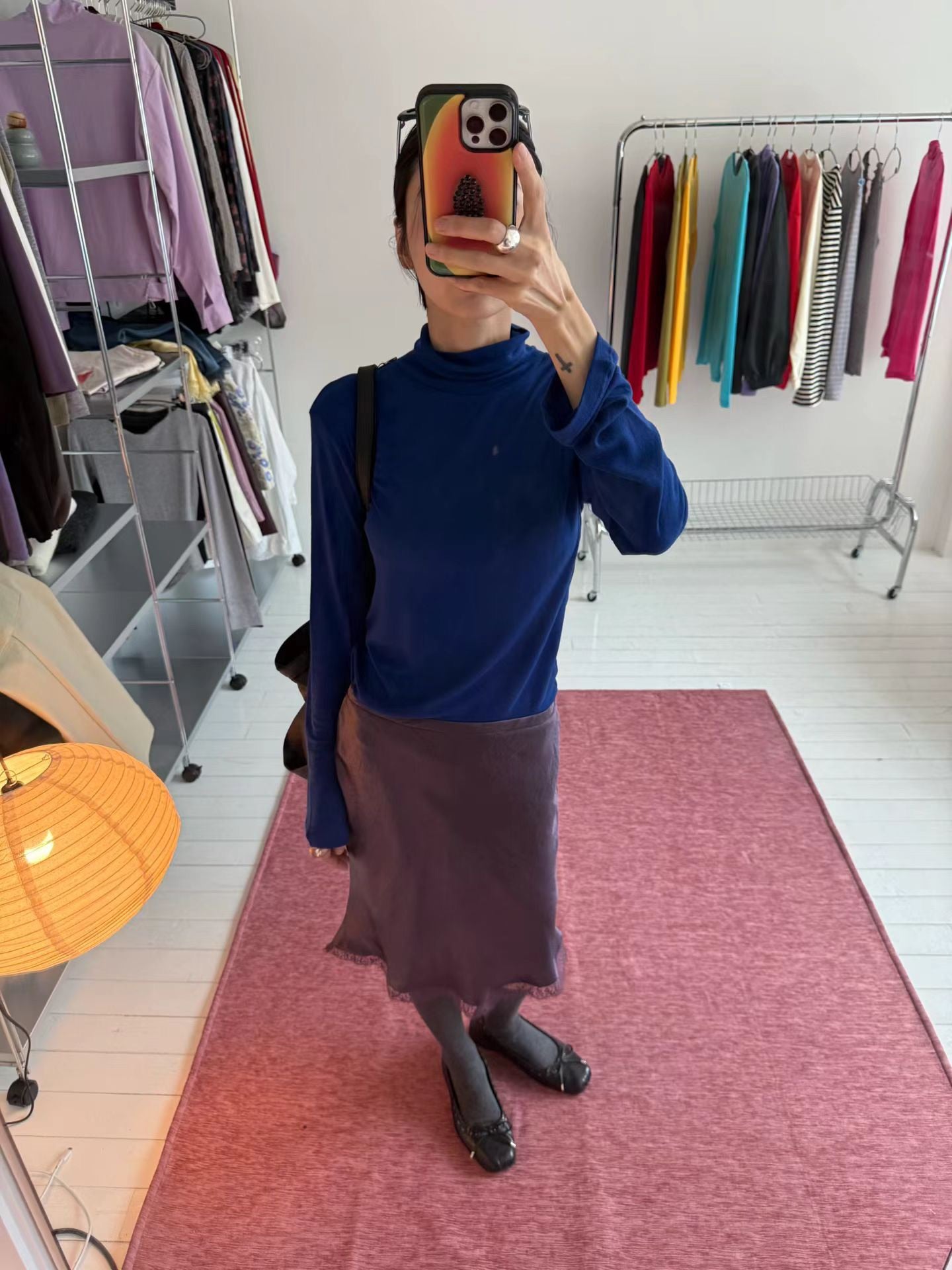 (8/31 收單） eee raulee merino wool half neck long sleeved t shirt