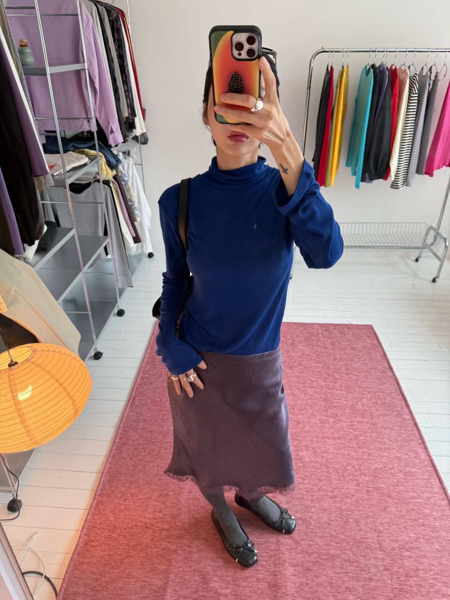 (8/31 收單） eee raulee merino wool half neck long sleeved t shirt