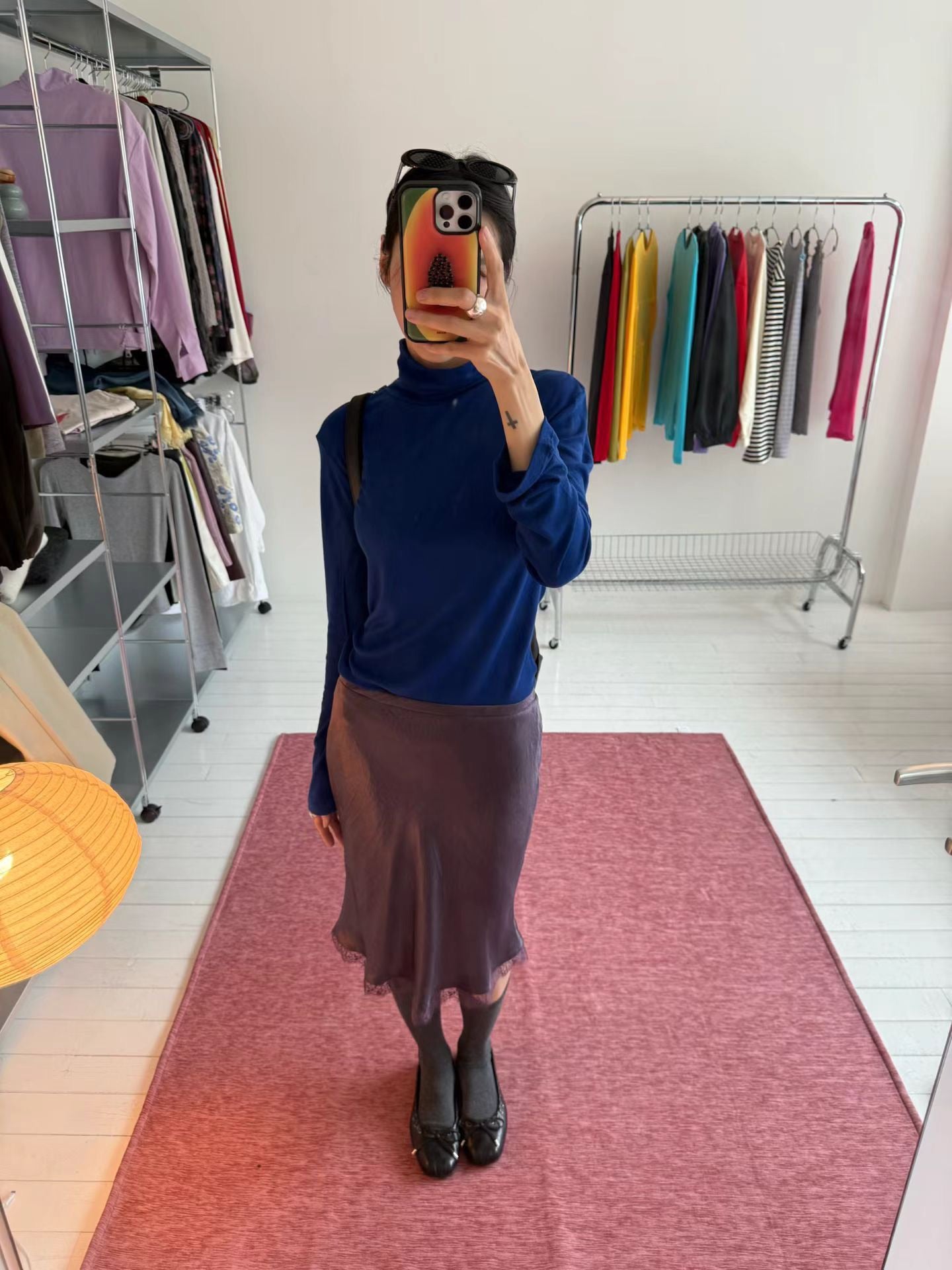 (8/31 收單） eee raulee merino wool half neck long sleeved t shirt