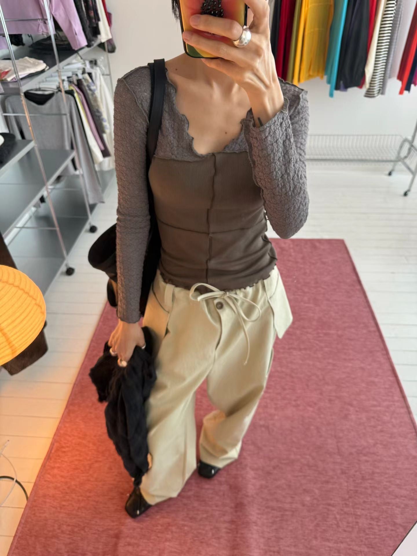 (8/31 收單） eee marly lace long sleeved t