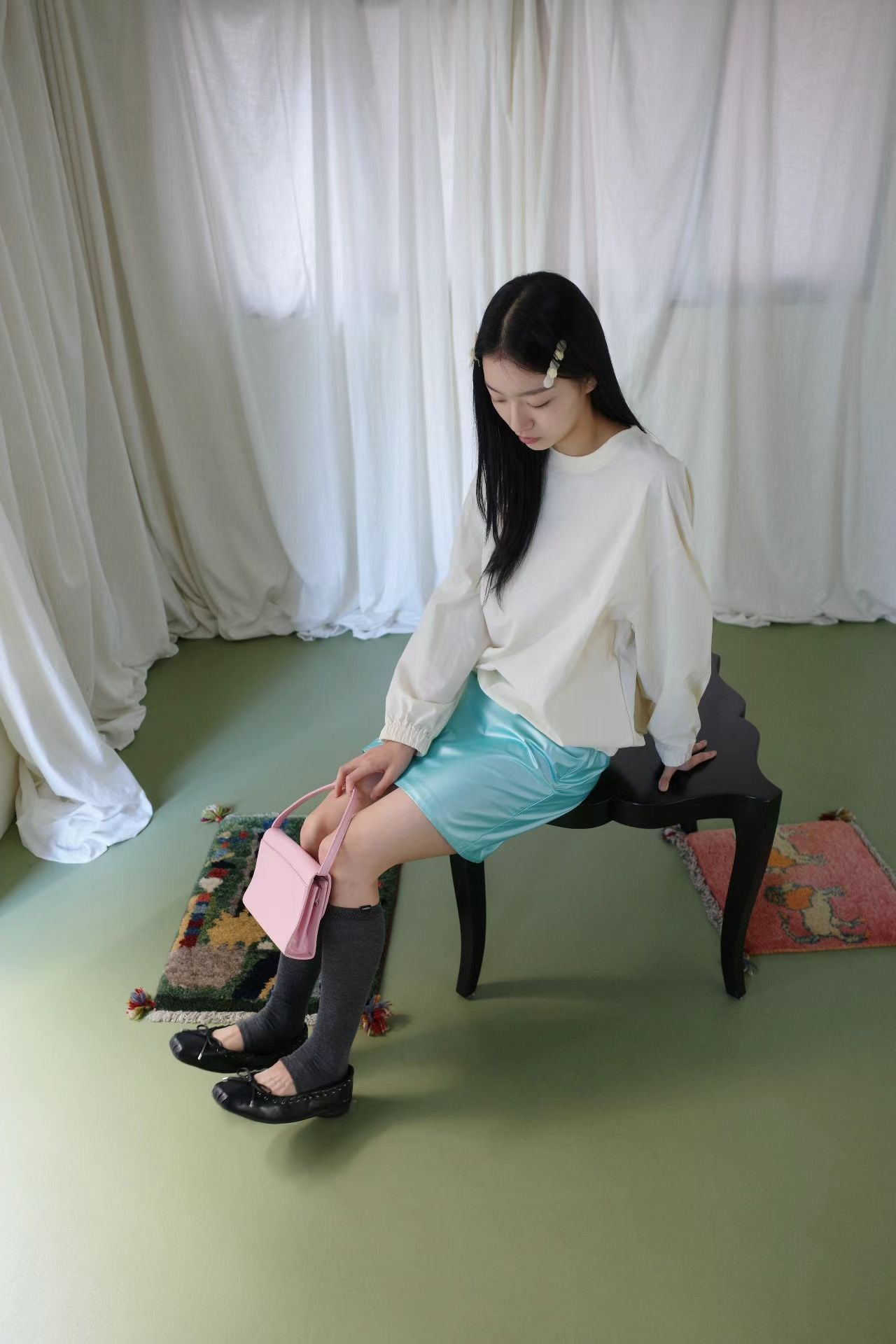 (8/30  收單） eee hailey sheer nylon mtm