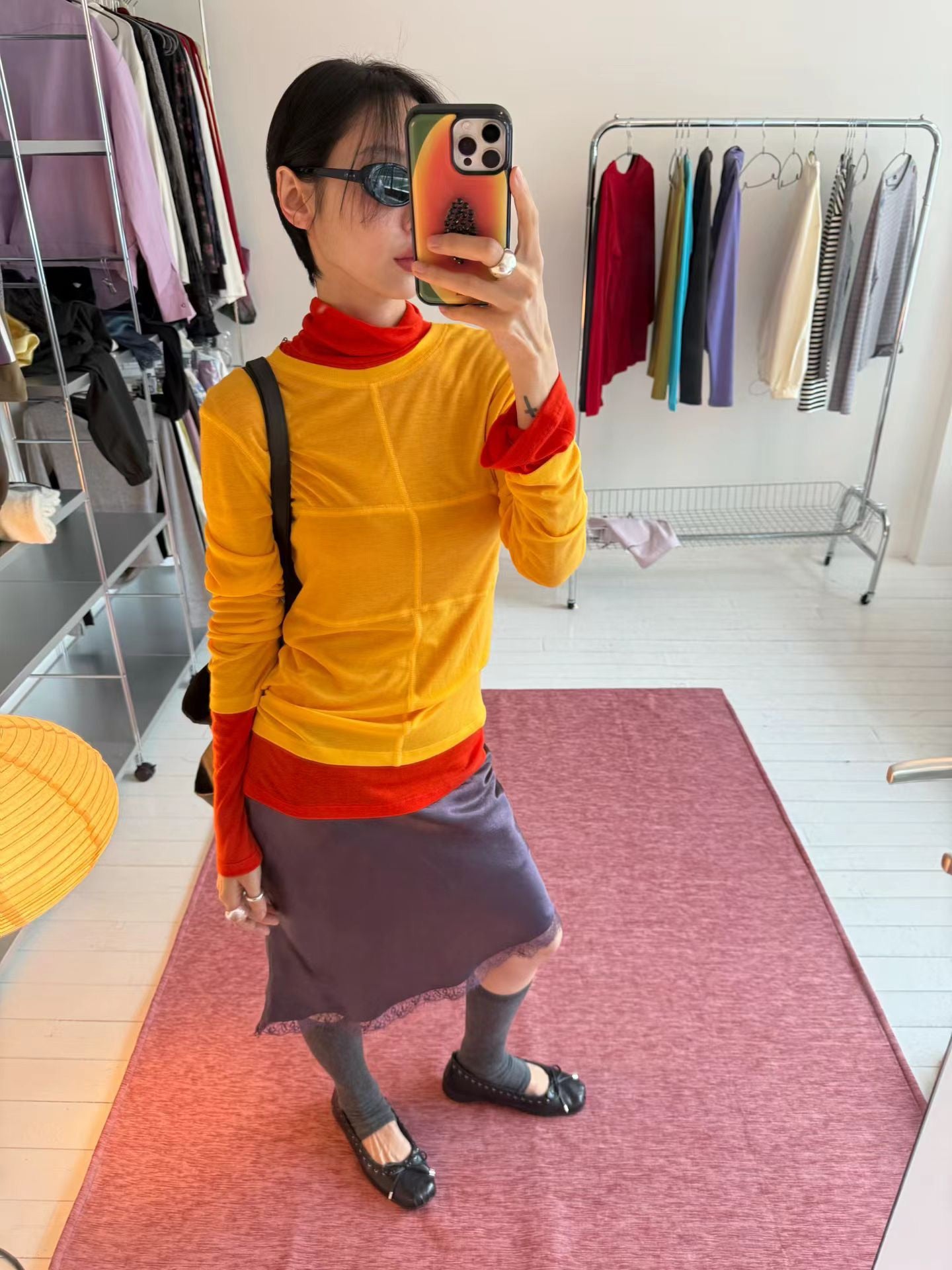 (8/31 收單） eee madeleine cross long sleeved t shirt