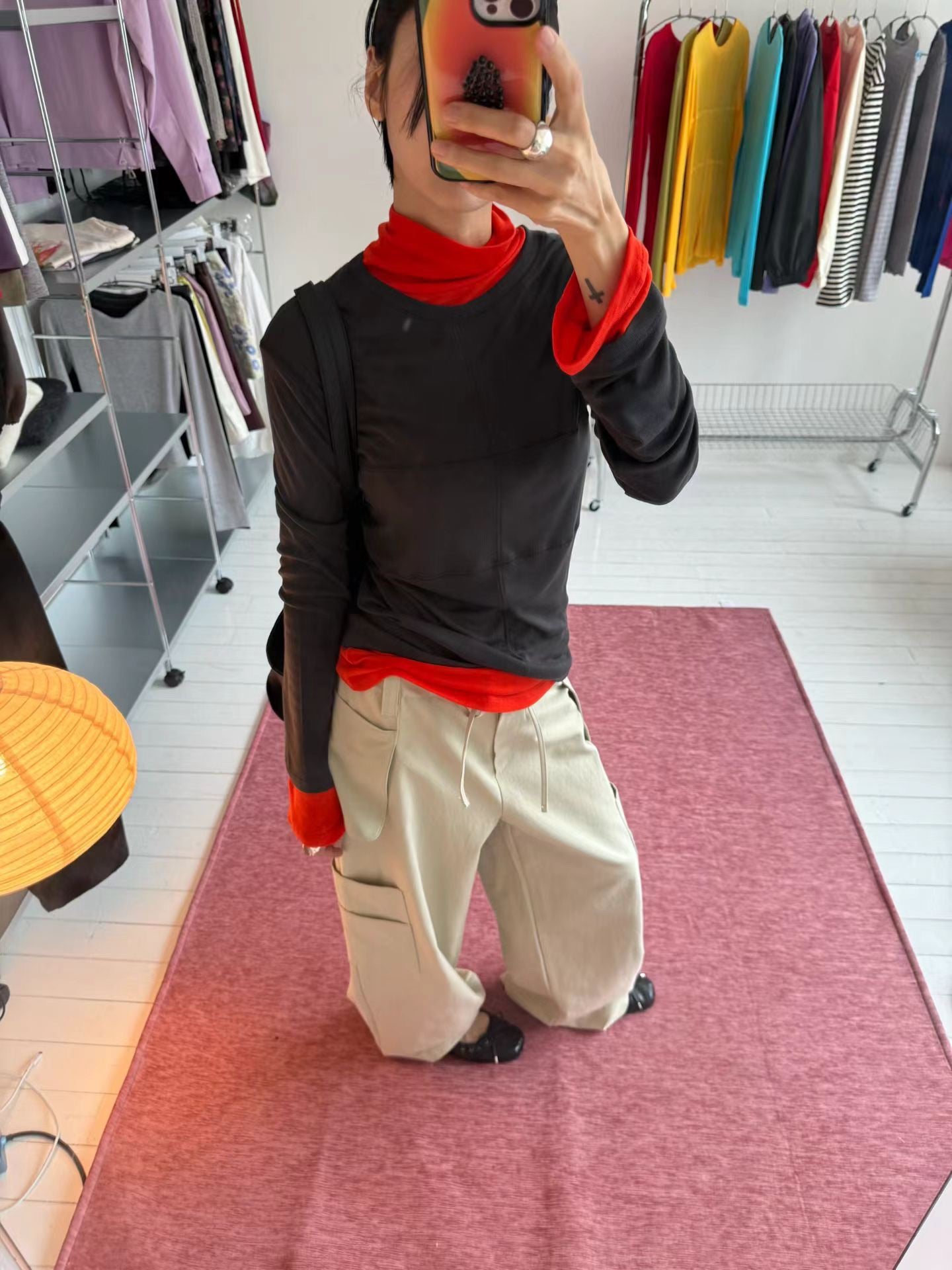 (8/31 收單） eee madeleine cross long sleeved t shirt
