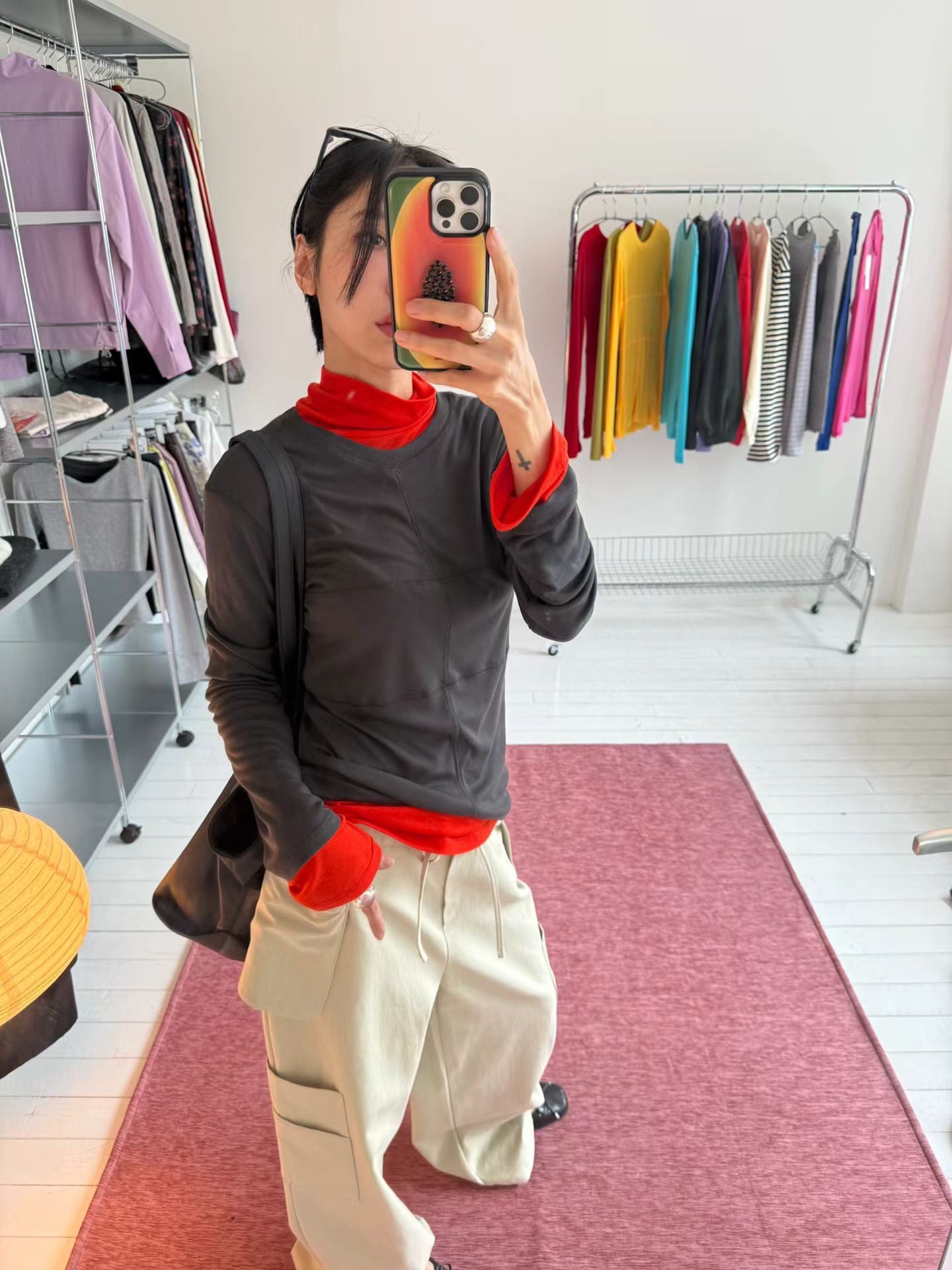 (8/31 收單） eee madeleine cross long sleeved t shirt