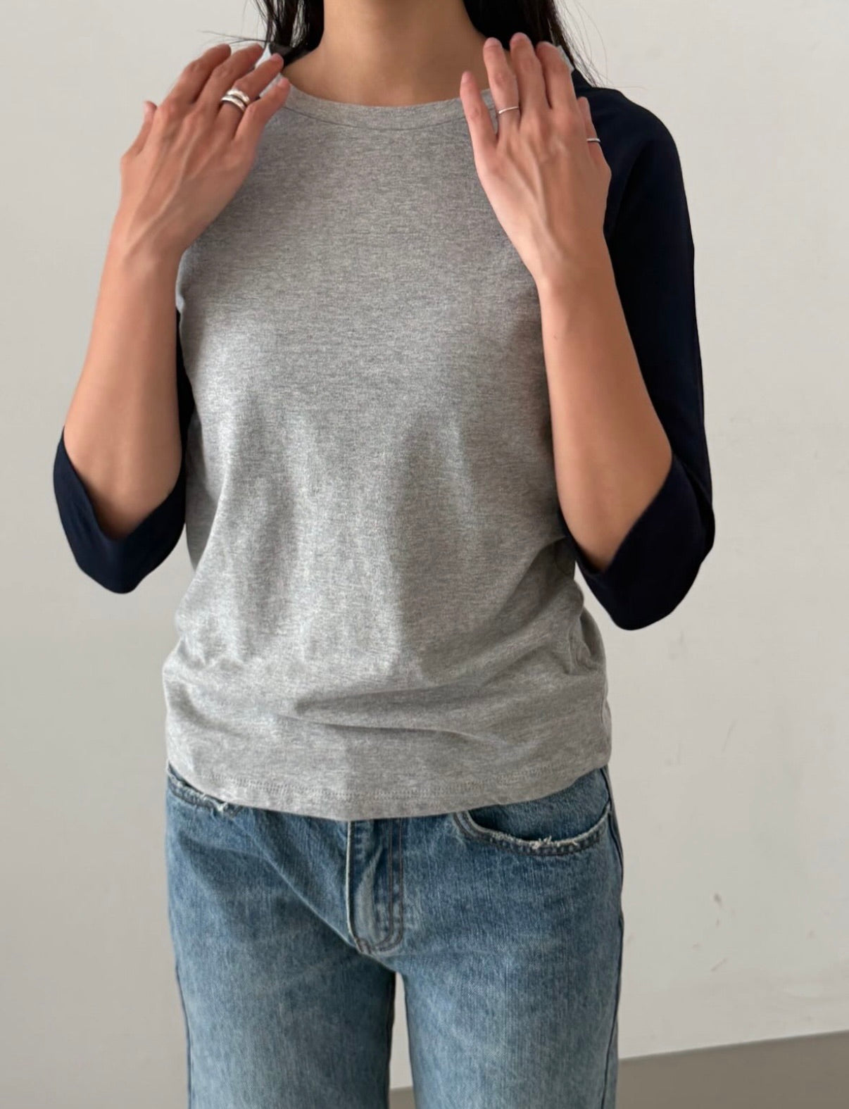 (9/6 收單） Raglan 3/4 Sleeve T-shirt