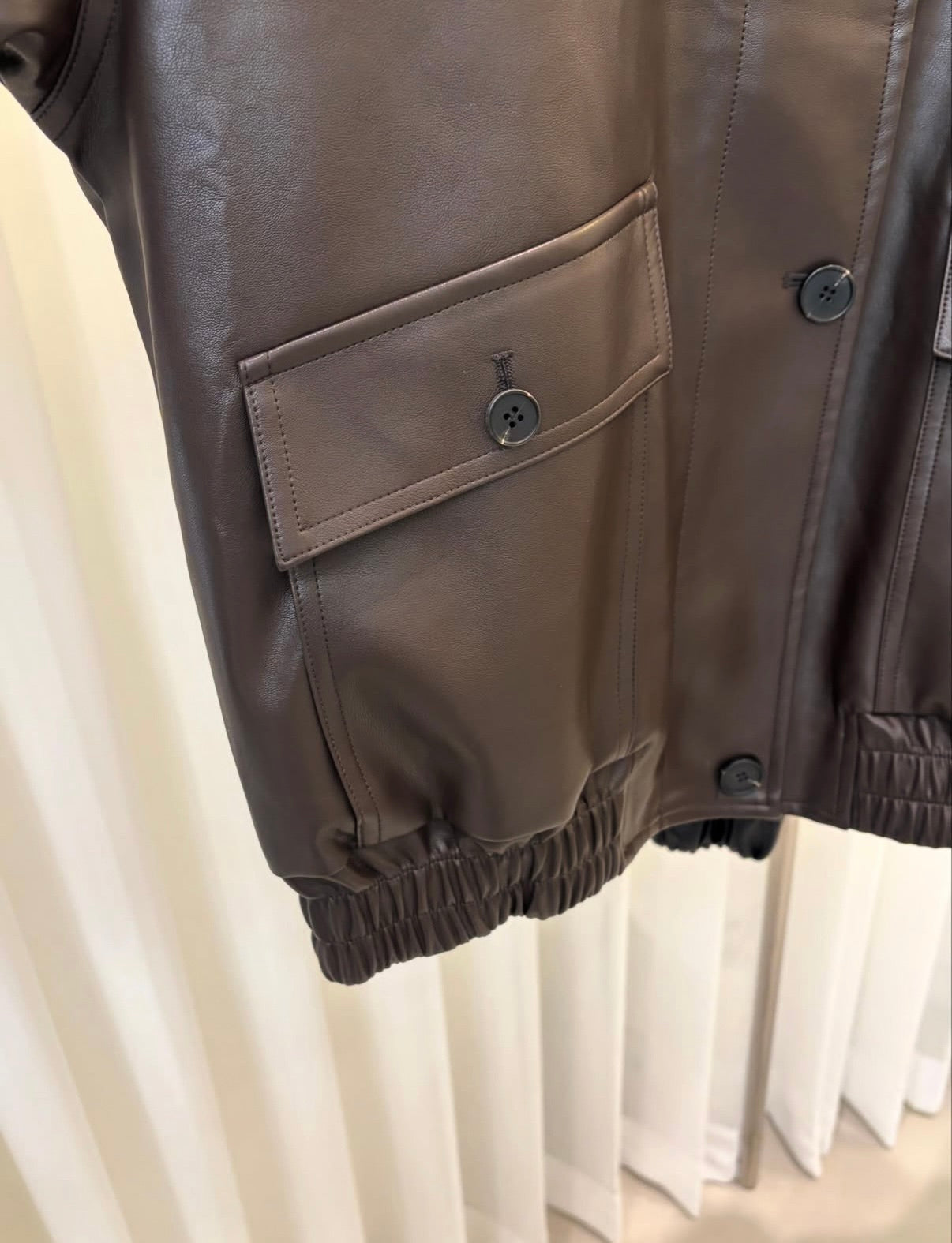 (9/6 收單） Carolyn Leather Blouson
