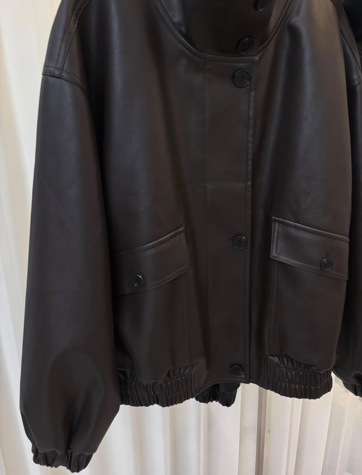 (9/6 收單） Carolyn Leather Blouson