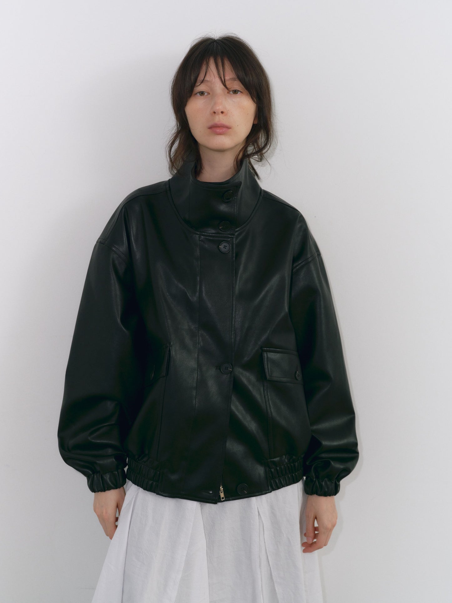 (9/6 收單） Carolyn Leather Blouson