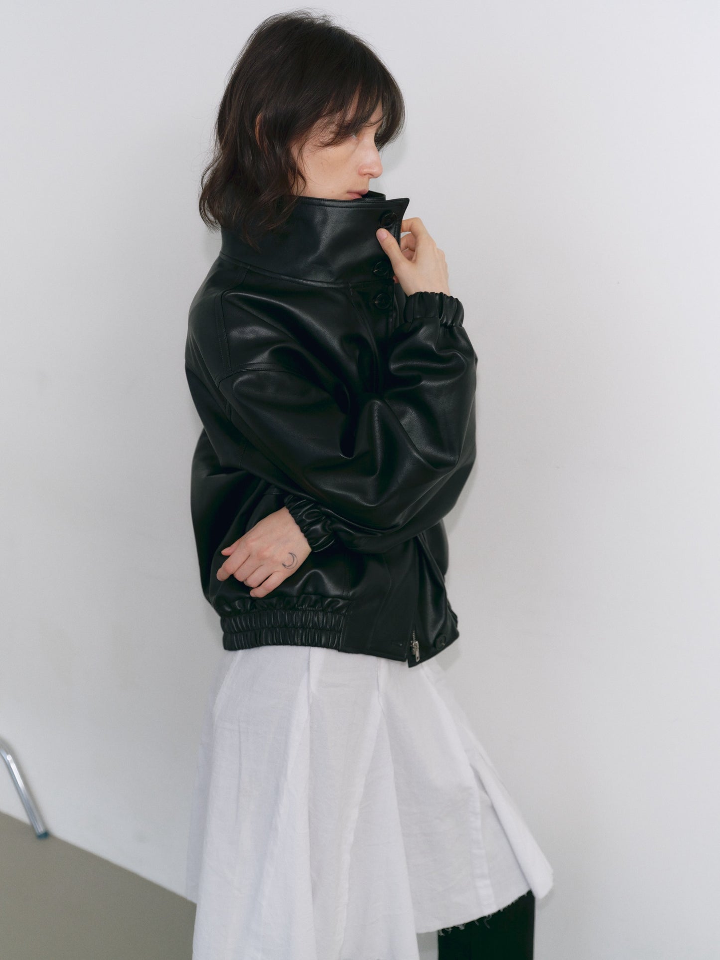 (9/6 收單） Carolyn Leather Blouson