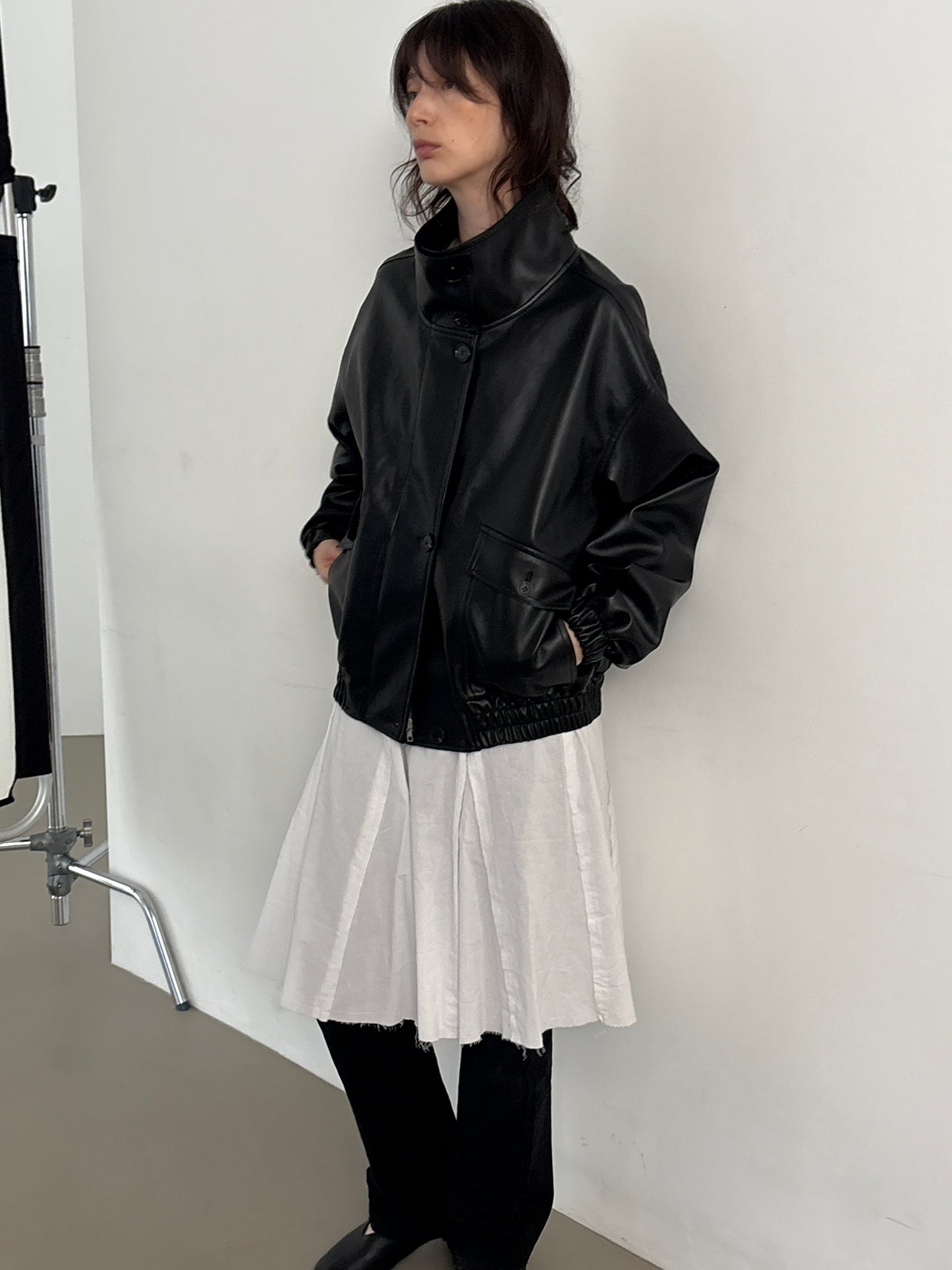 (9/6 收單） Carolyn Leather Blouson