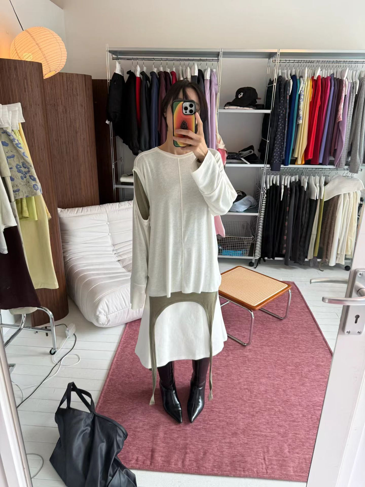 (9/14 收單）eee sia cotton skirt