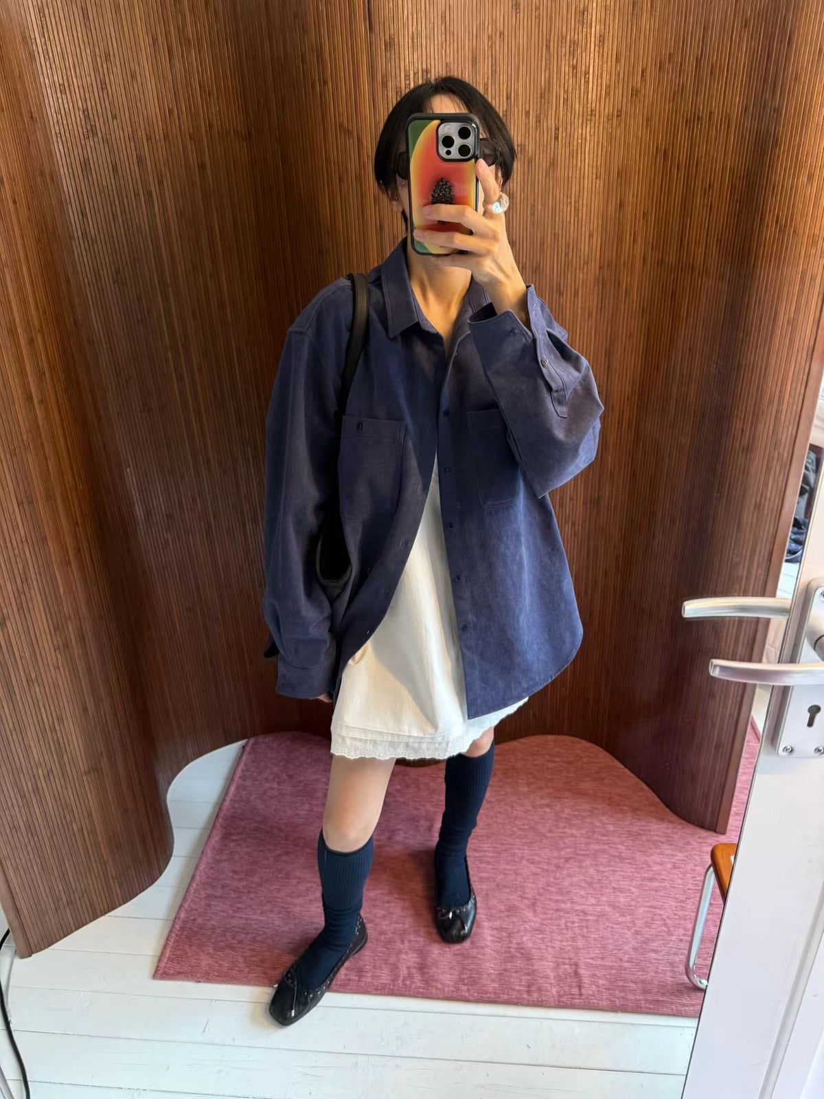 eee lovable workwear shirt jacket.