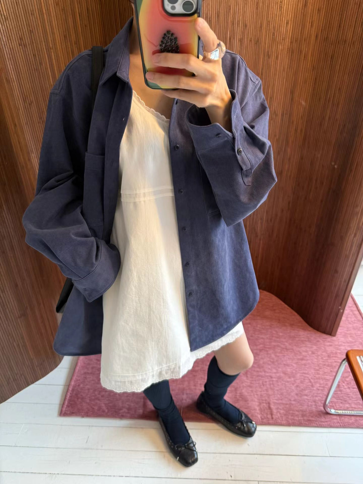 eee lovable workwear shirt jacket.