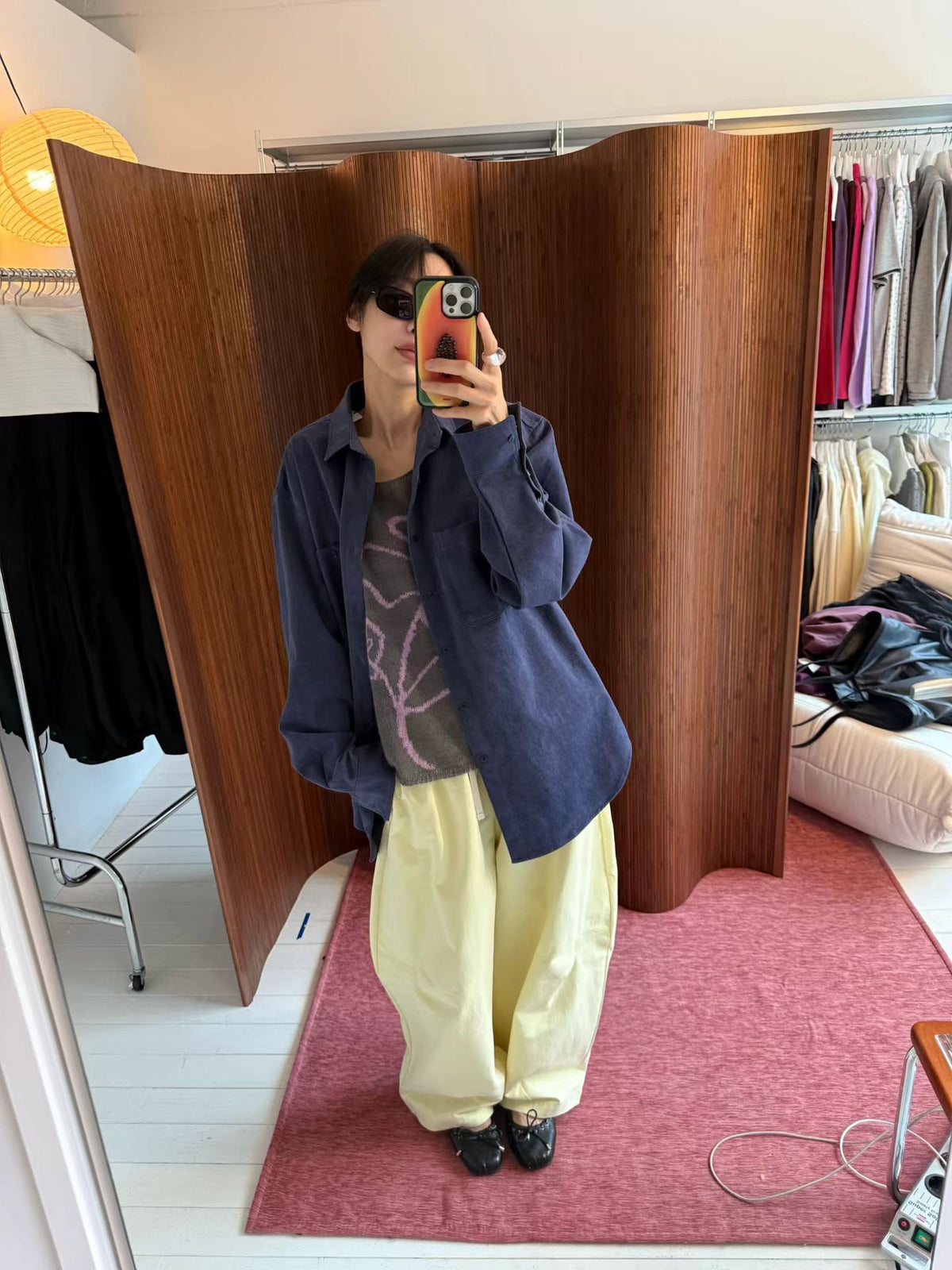 eee lovable workwear shirt jacket.