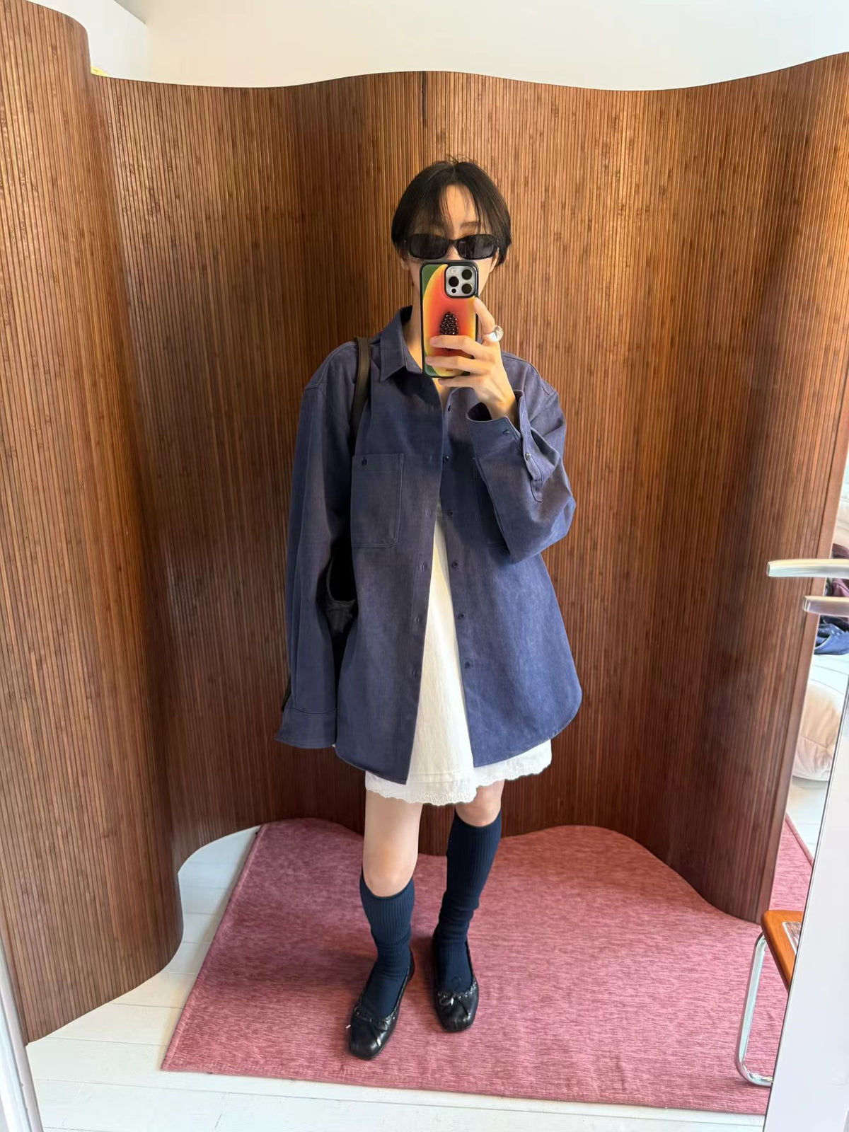 eee lovable workwear shirt jacket.