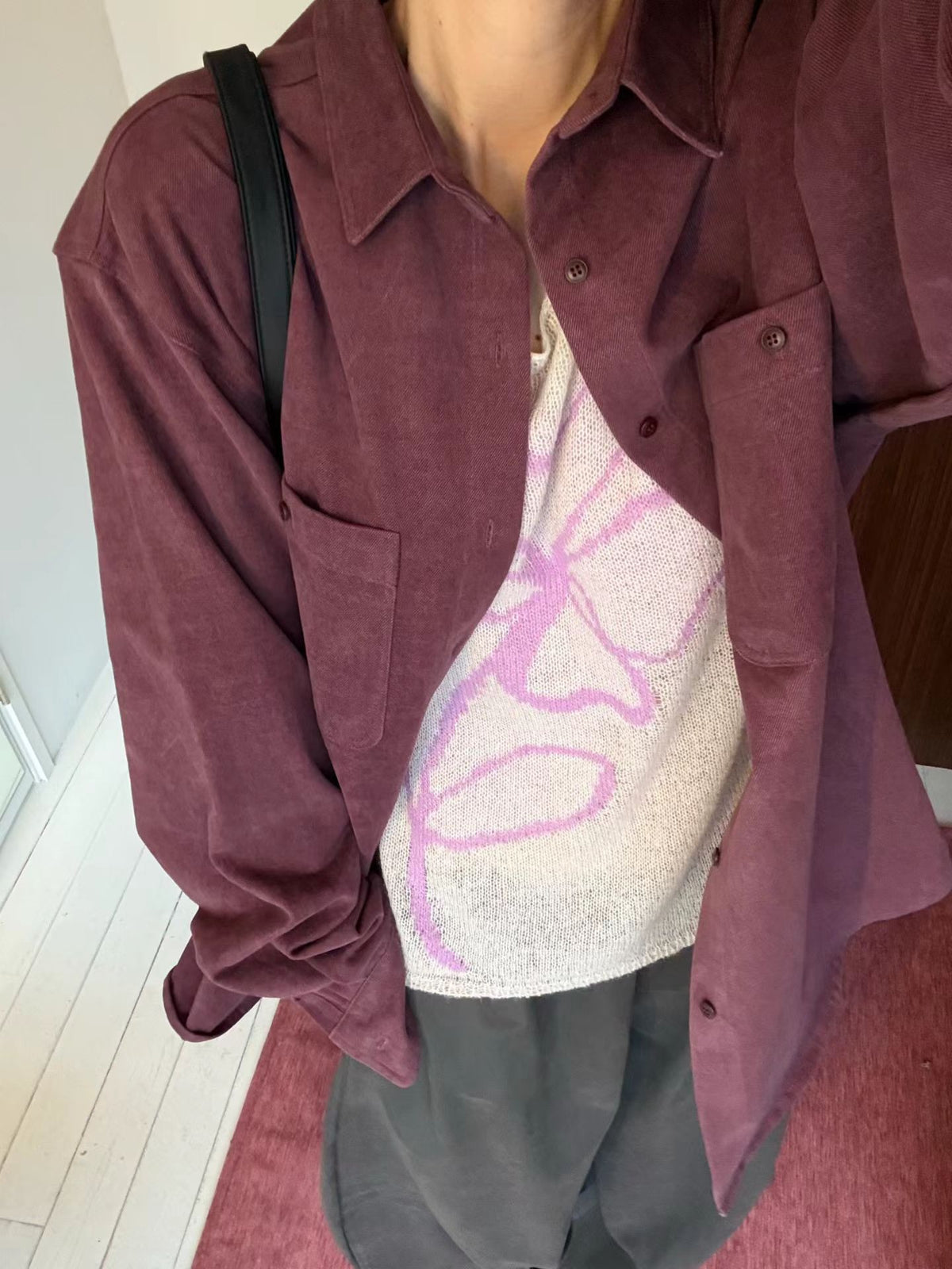 eee lovable workwear shirt jacket.