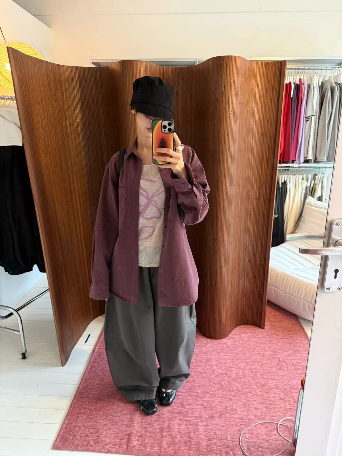 eee lovable workwear shirt jacket.