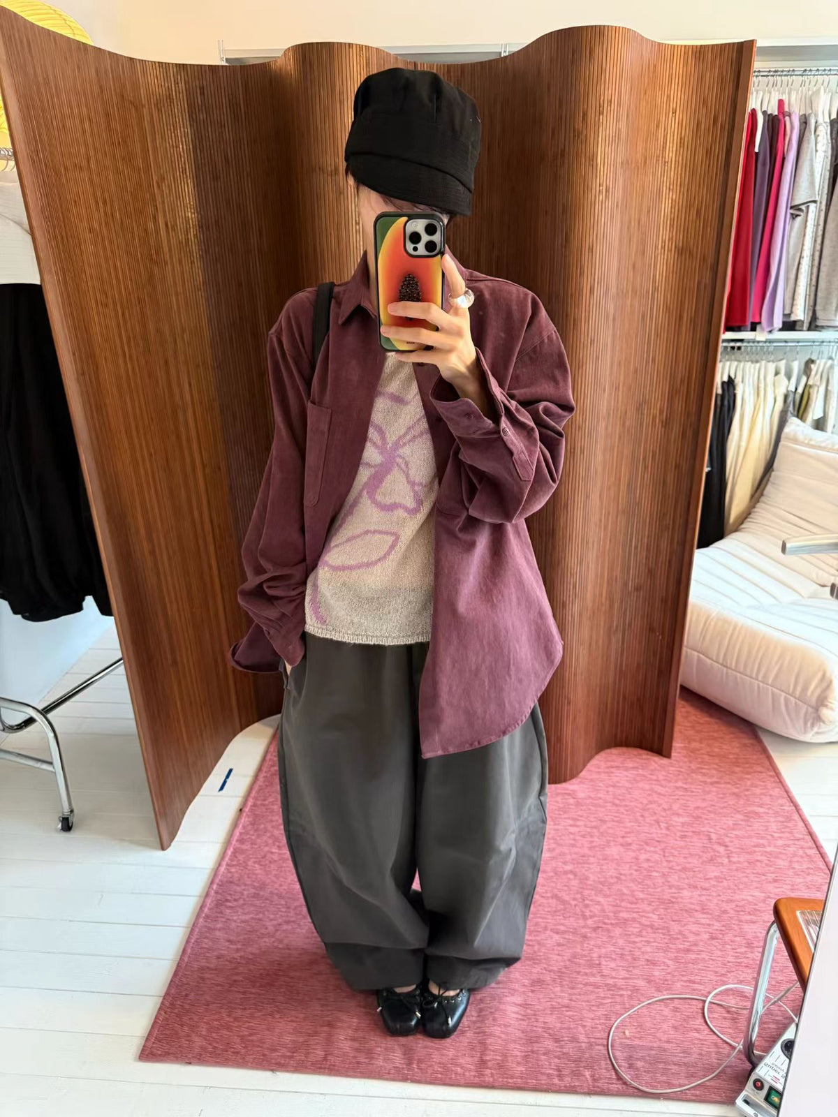 eee lovable workwear shirt jacket.