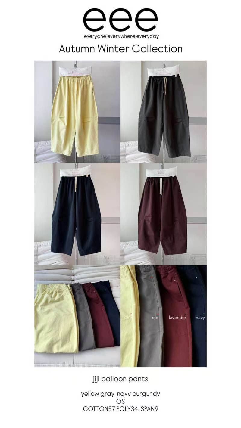 eee jiji balloon pants