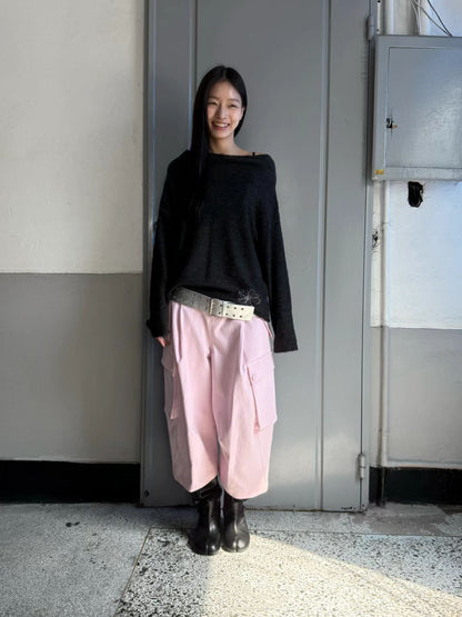 eee dasha floral unbalance knit