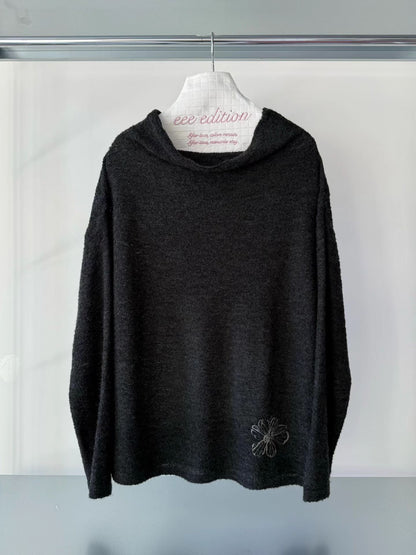 eee dasha floral unbalance knit