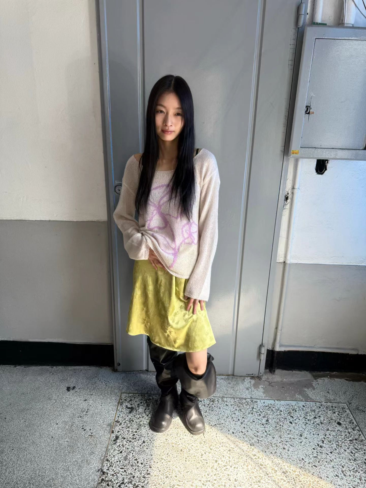 eee pailin flower skirt