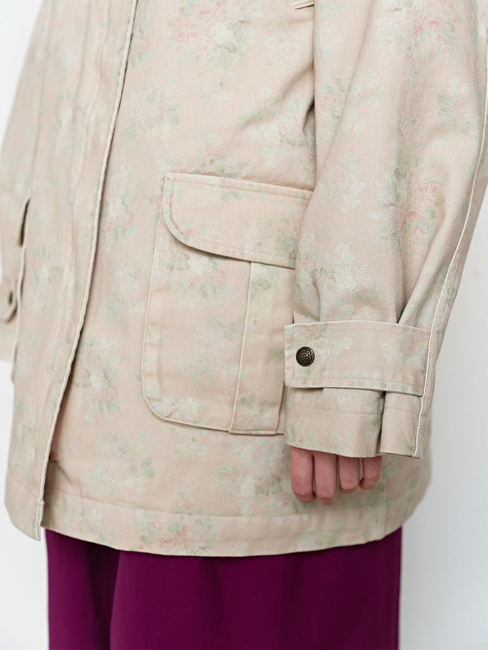 FUN FROM FUN Floral Wallpaper Jumper, Pink