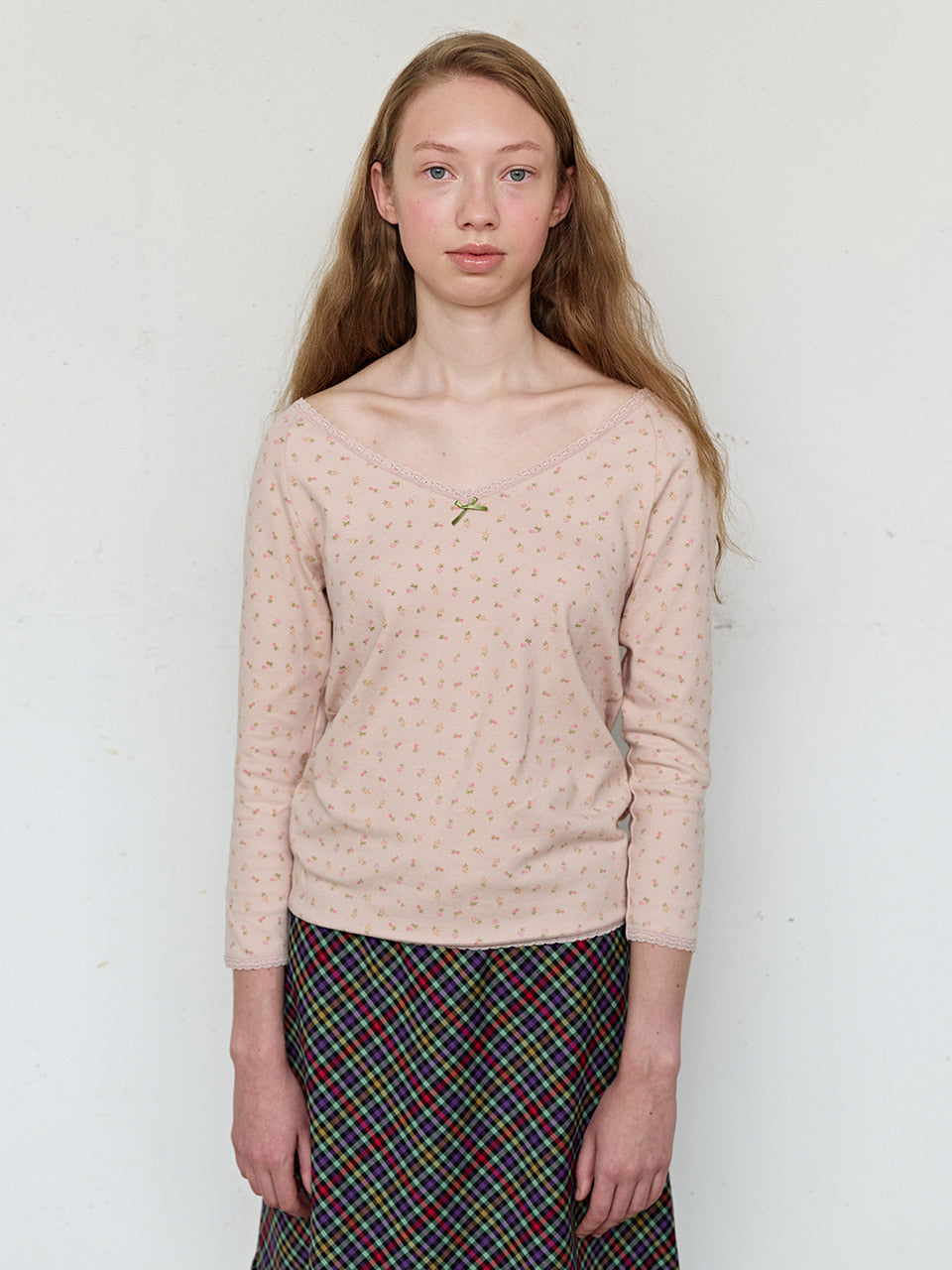 FUN FROM FUN Soft Flower Tee, Pink