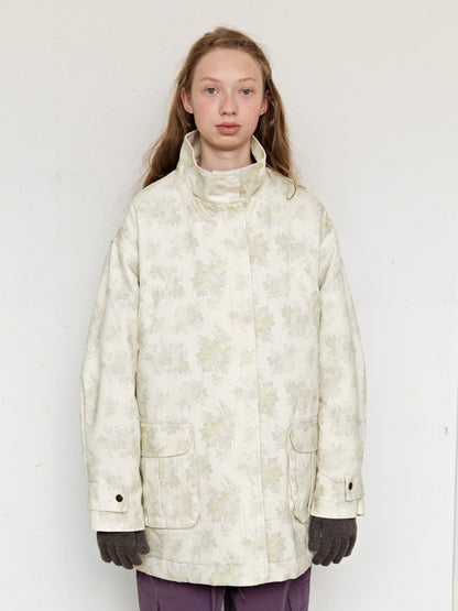 FUN FROM FUN Floral Wallpaper Jumper, Beige