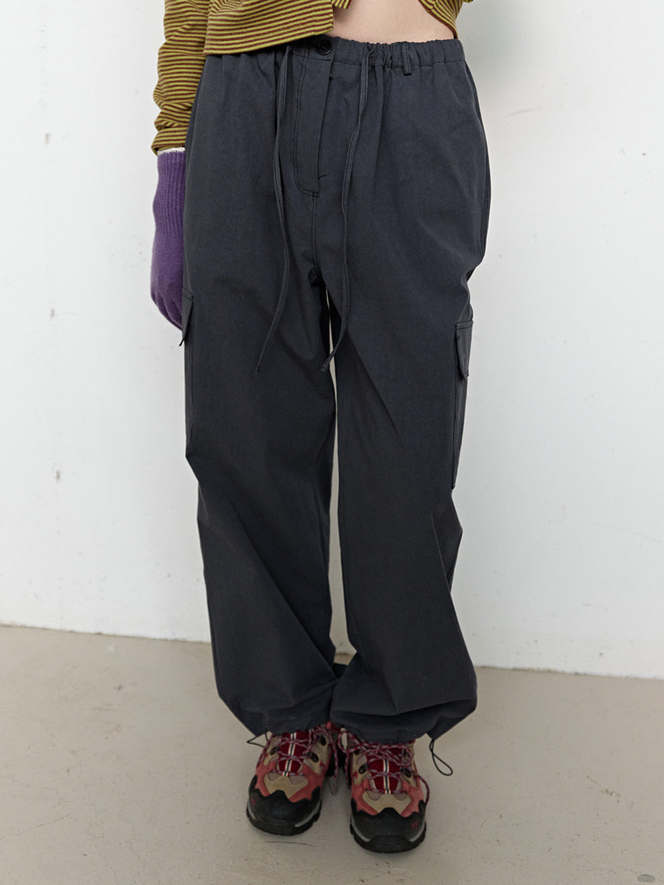 FUN FROM FUN Saturday Cargo Pants, Charcoal