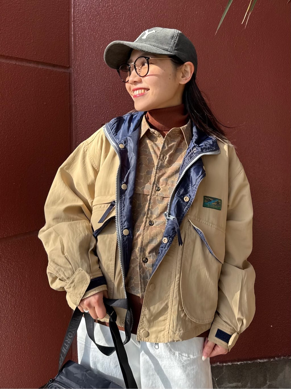 (Sale 至9/22 22:00）Foxfire × FREAK'S STORE 復古尼龍夾克