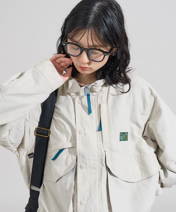(Sale 至9/22 22:00）Foxfire × FREAK'S STORE 復古尼龍夾克