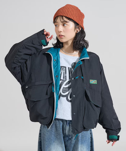 (Sale 至9/22 22:00）Foxfire × FREAK'S STORE 復古尼龍夾克