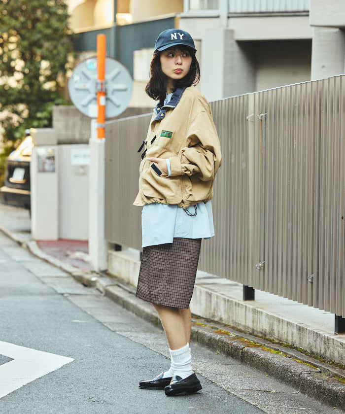 (Sale 至9/22 22:00）Foxfire × FREAK'S STORE 復古尼龍夾克