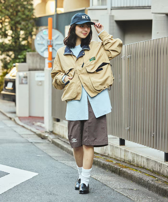 (Sale 至9/22 22:00）Foxfire × FREAK'S STORE 復古尼龍夾克