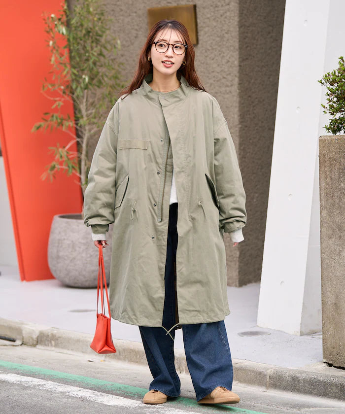 (Sale 至9/22 22:00）FREAK'S STORE M-65 3way 長版絎縫內襯套裝