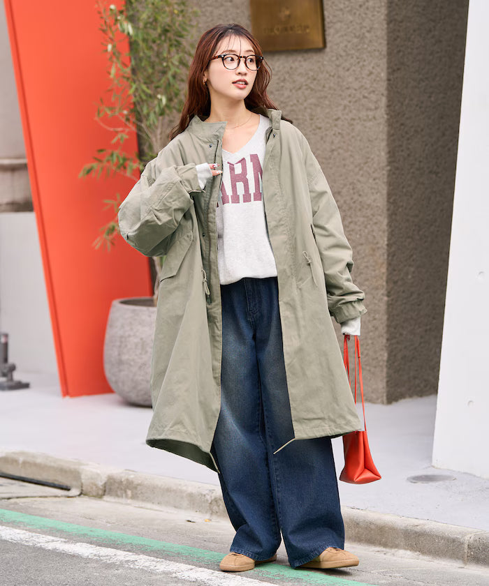 (Sale 至9/22 22:00）FREAK'S STORE M-65 3way 長版絎縫內襯套裝