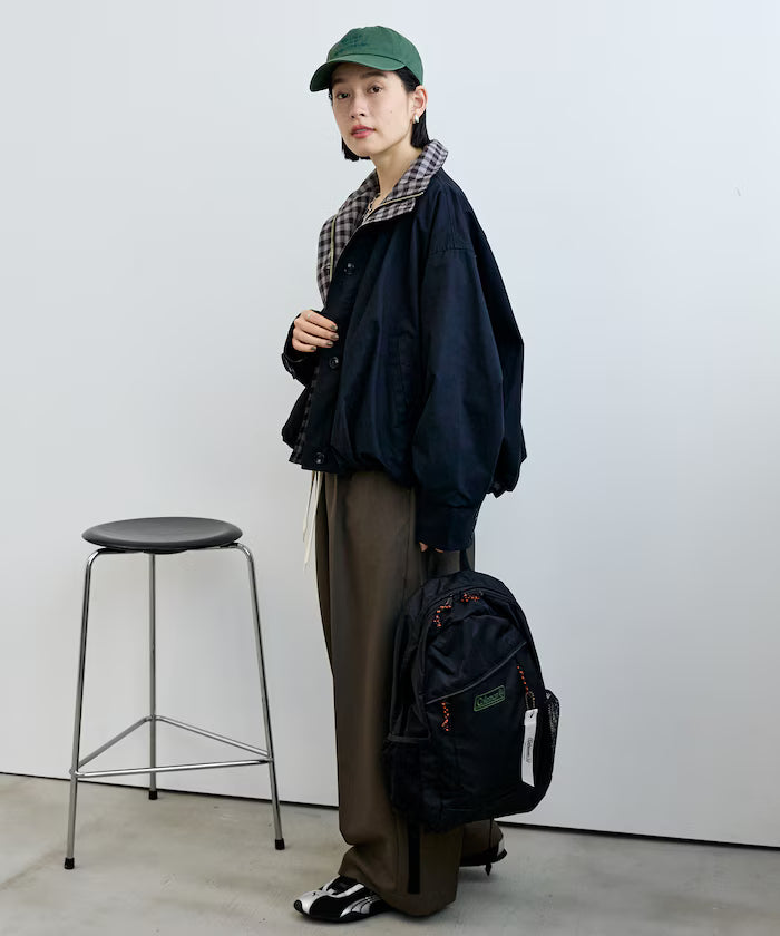 (Sale 至9/22 22:00）FREAK'S STORE 撞色雙領短版拉鍊夾克