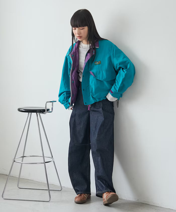 (Sale 至9/22 22:00）Foxfire × FREAK'S STORE 復古尼龍夾克